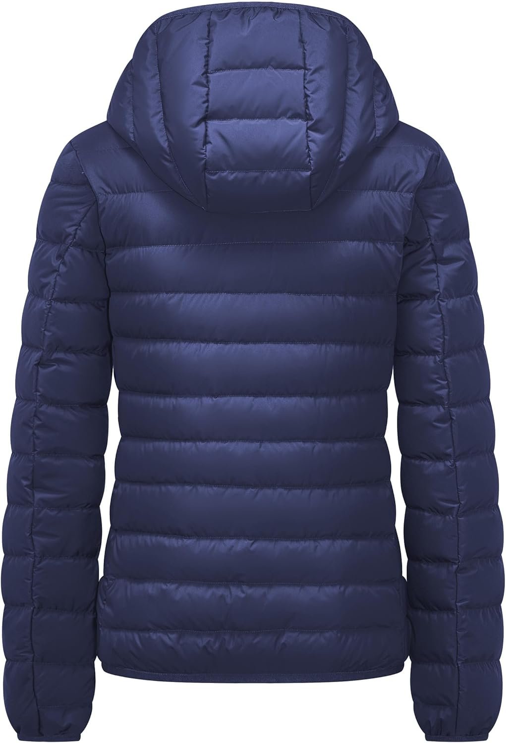 Women's Lightweight Packable Down Jacket Quilted Puffer Coat with Hood Removable - Image 2