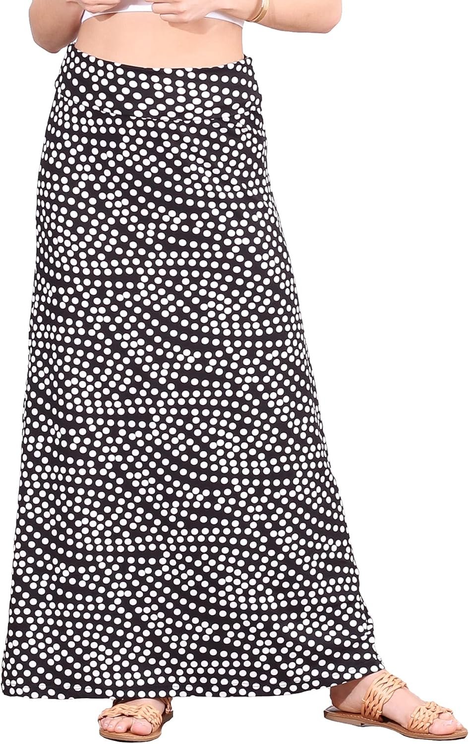Womens Long Maxi Skirt - Long Skirts for Women Trendy - Casual Convertible Sundress Plus Size Maxi Skirt