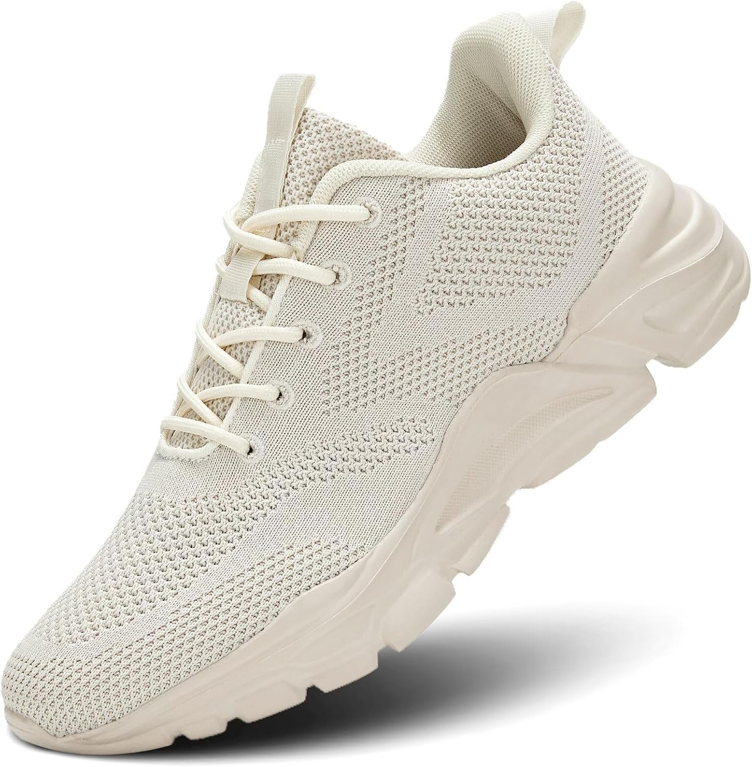 Mens Road-Running Shoes Walking Shoes Fashion Athletic Sneakers Working Gym Comfort Lightweight Mesh Shoes